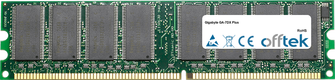 GA-7DX+ 1GB Módulo - 184 Pin 2.5v DDR266 Non-ECC Dimm