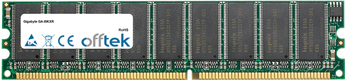 GA-8IKXR 1GB Módulo - 184 Pin 2.5v DDR333 ECC Dimm (Dual Rank)