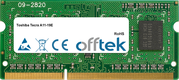 Tecra A11-19E 4GB Módulo - 204 Pin 1.5v DDR3 PC3-8500 SoDimm