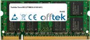 Tecra M10 (PTMB3U-01001401) 4GB Módulo - 200 Pin 1.8v DDR2 PC2-6400 SoDimm