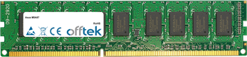 M5A87 4GB Módulo - 240 Pin 1.5v DDR3 PC3-10664 ECC Dimm (Dual Rank)