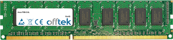 P8B-C/4L 8GB Módulo - 240 Pin 1.5v DDR3 PC3-10600 ECC Dimm (Dual Rank)