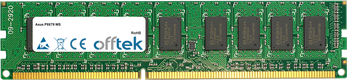 P9X79 WS 8GB Módulo - 240 Pin 1.5v DDR3 PC3-10600 ECC Dimm (Dual Rank)