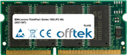 ThinkPad I Serie 1500 (PC-66) (2621-567) 128MB Módulo - 144 Pin 3.3v PC66 SDRAM SoDimm