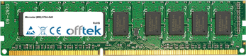 970A-G45 4GB Módulo - 240 Pin 1.5v DDR3 PC3-8500 ECC Dimm (Dual Rank)