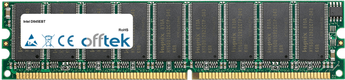 D845EBT 1GB Módulo - 184 Pin 2.5v DDR266 ECC Dimm (Dual Rank)