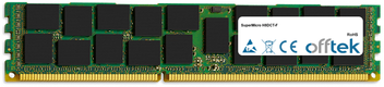 H8DCT-F 16GB Módulo - 240 Pin 1.5v DDR3 PC3-8500 ECC Registered Dimm (Quad Rank)