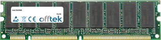D845WN 512MB Módulo - 168 Pin 3.3v PC133 ECC SDRAM Dimm