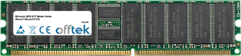 K8T Master Serie (Master1,Master2-FAR) 2GB Módulo - 184 Pin 2.5v DDR266 ECC Registered Dimm (Dual Rank)
