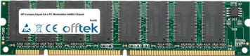 Kayak XA-s PC Workstation 440BX Chipset 128MB Módulo - 168 Pin 3.3v PC133 SDRAM Dimm