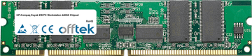 Kayak XW PC Workstation 440GX Chipset 512MB Módulo - 168 Pin 3.3v PC133 ECC Registered SDRAM Dimm