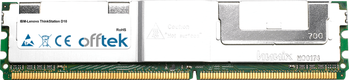 ThinkStation D10 16GB Kit (2x8GB Módulos) - 240 Pin 1.8v DDR2 PC2-5300 ECC FB Dimm