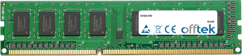 H55 4GB Módulo - 240 Pin 1.5v DDR3 PC3-10664 Non-ECC Dimm
