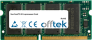 SunPCi II Co-processor Tarjeta 128MB Módulo - 144 Pin 3.3v PC133 SDRAM SoDimm