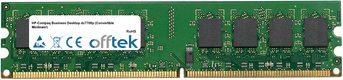 Business Desktop Dc7700p (Convertible Minitower) 1GB Módulo - 240 Pin 1.8v DDR2 PC2-5300 Non-ECC Dimm
