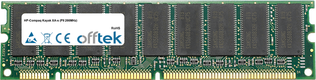 Kayak XA-s (PII 266MHz) 256MB Módulo - 168 Pin 3.3v PC100 ECC SDRAM Dimm