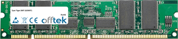 Tiger 200T (S2505T) 1GB Módulo - 168 Pin 3.3v PC133 ECC Registered SDRAM Dimm
