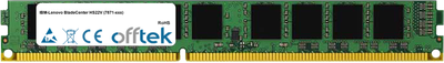 BladeCenter HS22V (7871-xxx) 16GB Módulo - 240 Pin 1.5v DDR3 PC3-10664 ECC Registered Dimm (VLP)