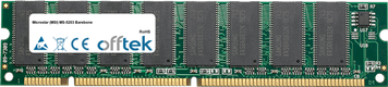 MS-5203 Barebone 512MB Módulo - 168 Pin 3.3v PC133 SDRAM Dimm