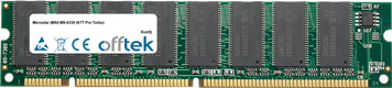 MS-6330 (K7T Pro Turbo) 512MB Módulo - 168 Pin 3.3v PC133 SDRAM Dimm