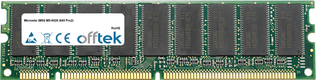 MS-6528 (845 Pro2) 512MB Módulo - 168 Pin 3.3v PC133 ECC SDRAM Dimm
