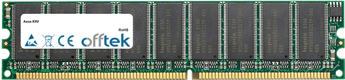 K8V 1GB Módulo - 184 Pin 2.6v DDR400 ECC Dimm (Dual Rank)