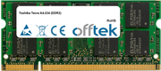 Tecra A4-234 (DDR2) 1GB Módulo - 200 Pin 1.8v DDR2 PC2-4200 SoDimm