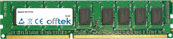 GA-7PCSL 8GB Módulo - 240 Pin 1.5v DDR3 PC3-10600 ECC Dimm (Dual Rank)
