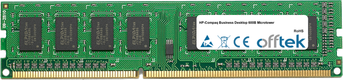 Business Desktop 600B Microtower 4GB Módulo - 240 Pin 1.5v DDR3 PC3-10664 Non-ECC Dimm