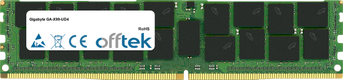 GA-X99-UD4 8GB Módulo - 288 Pin 1.2v DDR4 PC4-17000 ECC Registered Dimm