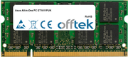 All-in-One PC ET1611PUK 2GB Módulo - 200 Pin 1.8v DDR2 PC2-6400 SoDimm