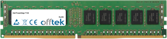 PowerEdge T130 16GB Módulo - 288 Pin 1.2v DDR4 PC4-17000 ECC Dimm
