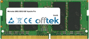 GE62 6QF Apache Pro 16GB Módulo - 260 Pin 1.2v DDR4 PC4-17000 SoDimm
