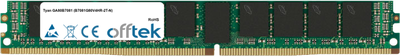GA80B7081 (B7081G80V4HR-2T-N) 32GB Módulo - 288 Pin 1.2v DDR4 PC4-19200 ECC Registered Dimm (VLP)