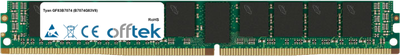GF83B7074 (B7074G83V8) 32GB Módulo - 288 Pin 1.2v DDR4 PC4-19200 ECC Registered Dimm (VLP)