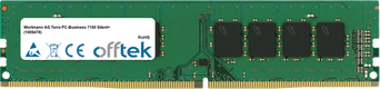 Terra PC-Business 7100 Silent+ (1009478) 8GB Módulo - 288 Pin 1.2v DDR4 PC4-17000 Non-ECC Dimm