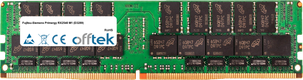 Primergy RX2540 M1 (D3289) 64GB Módulo - 288 Pin 1.2v DDR4 PC4-23400 LRDIMM ECC Dimm Load Reduced