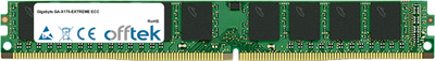 GA-X170-EXTREME ECC 16GB Módulo - 288 Pin 1.2v DDR4 PC4-19200 ECC Unbuffered Dimm (VLP)