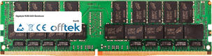 R280-G2O Barebone 64GB Módulo - 288 Pin 1.2v DDR4 PC4-23400 LRDIMM ECC Dimm Load Reduced