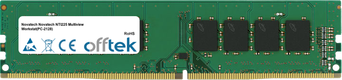 NTI225 Multiview Workstation (PC-2128) 8GB Módulo - 288 Pin 1.2v DDR4 PC4-17000 Non-ECC Dimm
