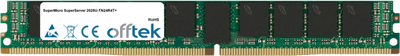 SuperServer 2028U-TN24R4T+ 32GB Módulo - 288 Pin 1.2v DDR4 PC4-19200 ECC Registered Dimm (VLP)