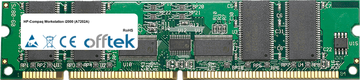 Workstation I2000 (A7202A) 4GB Kit (4x1GB Módulos) - 168 Pin 3.3v PC133 ECC Registered SDRAM Dimm