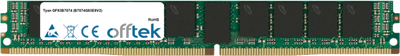 GF83B7074 (B7074G83E8V2) 16GB Módulo - 288 Pin 1.2v DDR4 PC4-19200 ECC Registered Dimm (VLP)