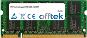 EITX-3000-1N10A1 2GB Módulo - 200 Pin 1.8v DDR2 PC2-4200 SoDimm