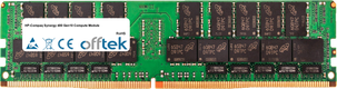 Synergy 480 Gen10 Compute Módulo 64GB Módulo - 288 Pin 1.2v DDR4 PC4-23400 LRDIMM ECC Dimm Load Reduced