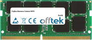 Celsius H970 16GB Módulo - 260 Pin 1.2v DDR4 PC4-19200 ECC SoDimm