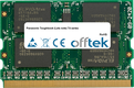 Toughbook (Lets Note) T4 Serie 512MB Módulo - 172 Pin 1.8v DDR2-400 Non-ECC MicroDimm