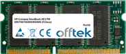 OmniBook XE3 PIII 650/700/750/800/850/900 (F23xxx) 128MB Módulo - 144 Pin 3.3v PC100 SDRAM SoDimm