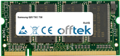 Q25 TXC 738 1GB Módulo - 200 Pin 2.5v DDR PC333 SoDimm