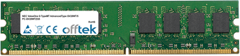 ValueOne G TypeMT AdvancedType GV28WT/5 PC-GV28WTZG5 1GB Módulo - 240 Pin 1.8v DDR2 PC2-4200 Non-ECC Dimm